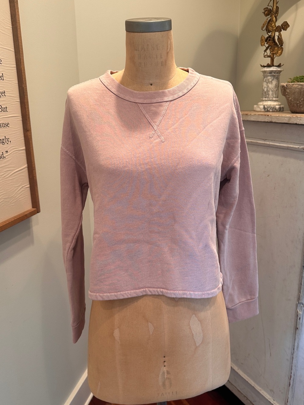 Outerknown Cropped Sweatshirt